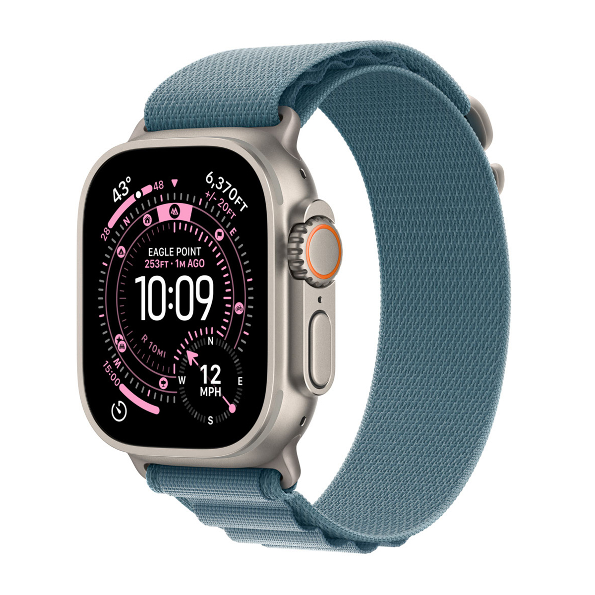 image-20250929-013902_410.jpg Apple Watch Ultra 3 49mm 5G - Titánium-Alpesi Pánt-Kék) (M Gyártói garancia - Image 1